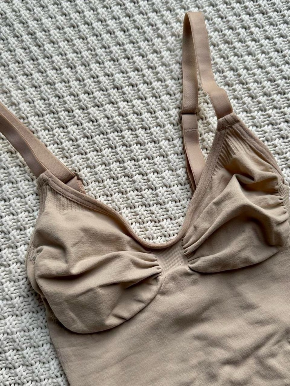 SKIMS Nude Seamless Bralette Tank